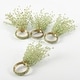 preview thumbnail 29 of 29, Beaded Spray Design Napkin Ring (Set of 4)