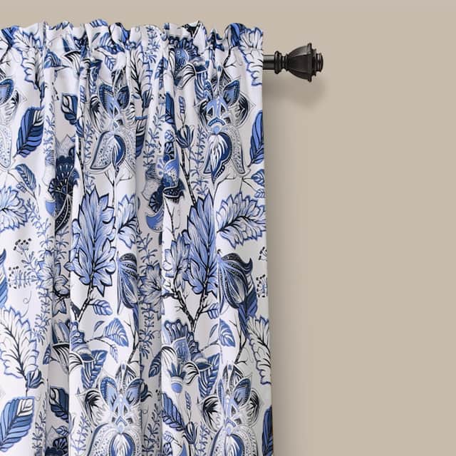 Lush Decor Cynthia Jacobean Roomdarkening Curtain Panel Pair On Sale