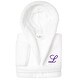 preview thumbnail 35 of 78, Sweet Kids 100% Polyester SUPER PLUSH Double Brushed Hooded Bathrobe with Purple Script Monogram L - Large