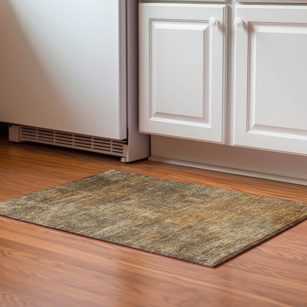 Premium Washable Super Soft Solid Abstract Mayfield Rug