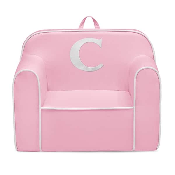 slide 2 of 3, Delta Children Personalized Monogram Cozee Chair - Customize with Letter C