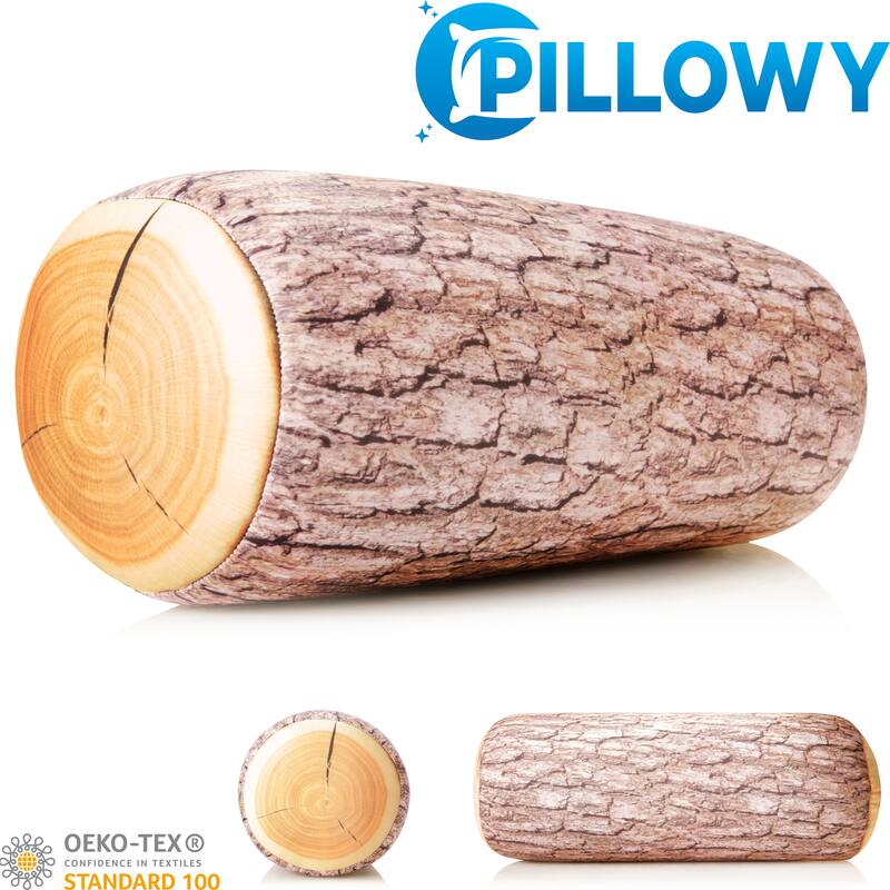 Log Cover Only - Body Pillowcase - Spandex/Nylon Blend for Silky Touch