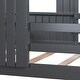 preview thumbnail 22 of 29, Twin Over Full Bunk Bed, Loft Bed with Playhouse