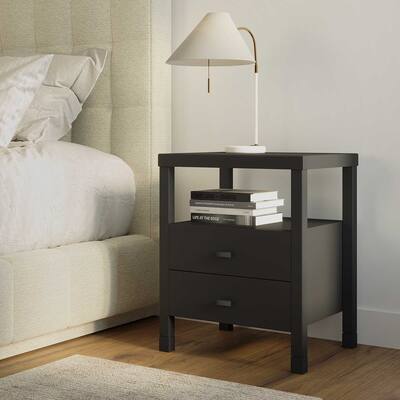 East at Main Painted Acacia Wooden End Table