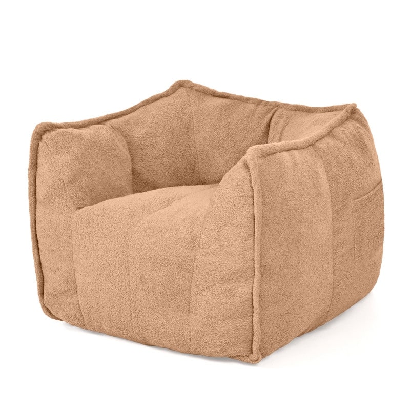 Teddy Fleece Single Bean Bag Chair