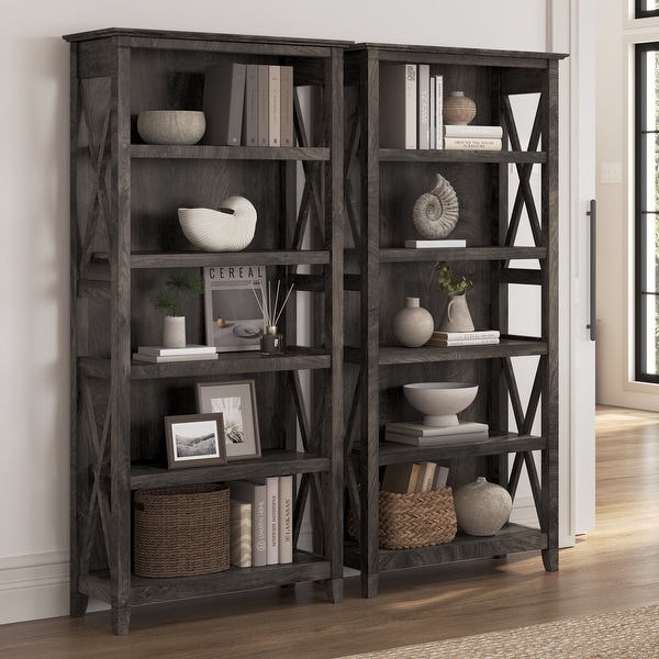 Key West 2 Piece Set Bookcase, 32