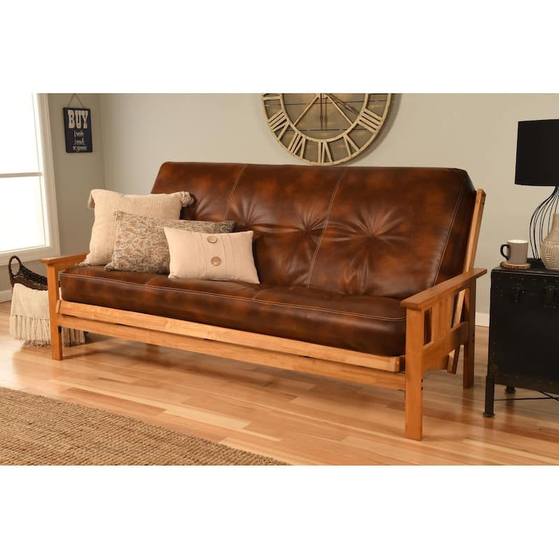 Somette Monterey Butternut Futon Set and Mattress