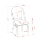 preview thumbnail 9 of 8, Furniture of America Portia French Metal Wicker Outdoor Bistro Chairs (Set of 2) - Set of 2
