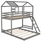 preview thumbnail 17 of 22, Bunk Bed with Ladder Window and Full-Length Guardrail