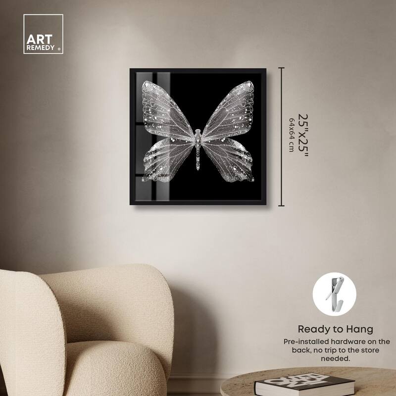Stardust Wings II Shadowbox by Art Remedy
