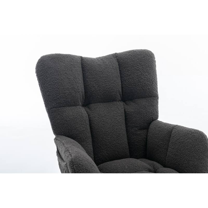 Teddy Fabric Rocking Chair