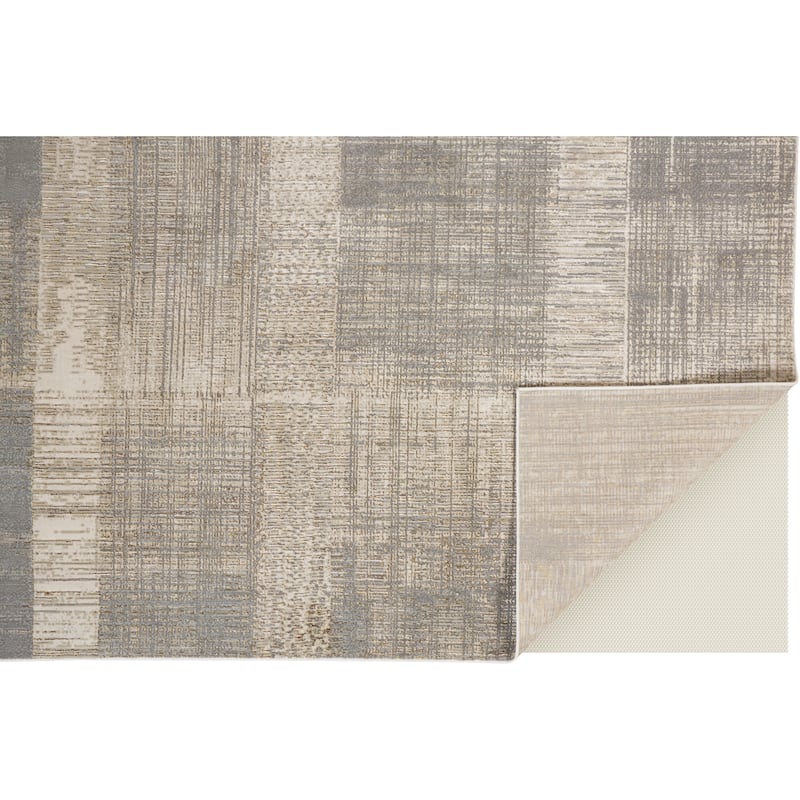 Grand Bazaar Tripoli Machine Made Abstract Modern Area Rug