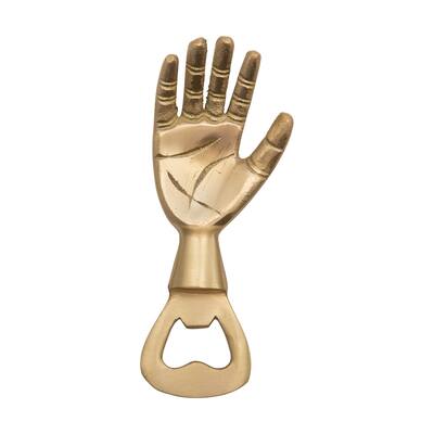 Bottle Opener with Unique Handle Design - 5.0"L x 2.0"W x 0.5"H