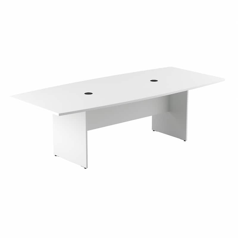 96W x 42D Conference Table with Wood Base by Bush Business Furniture