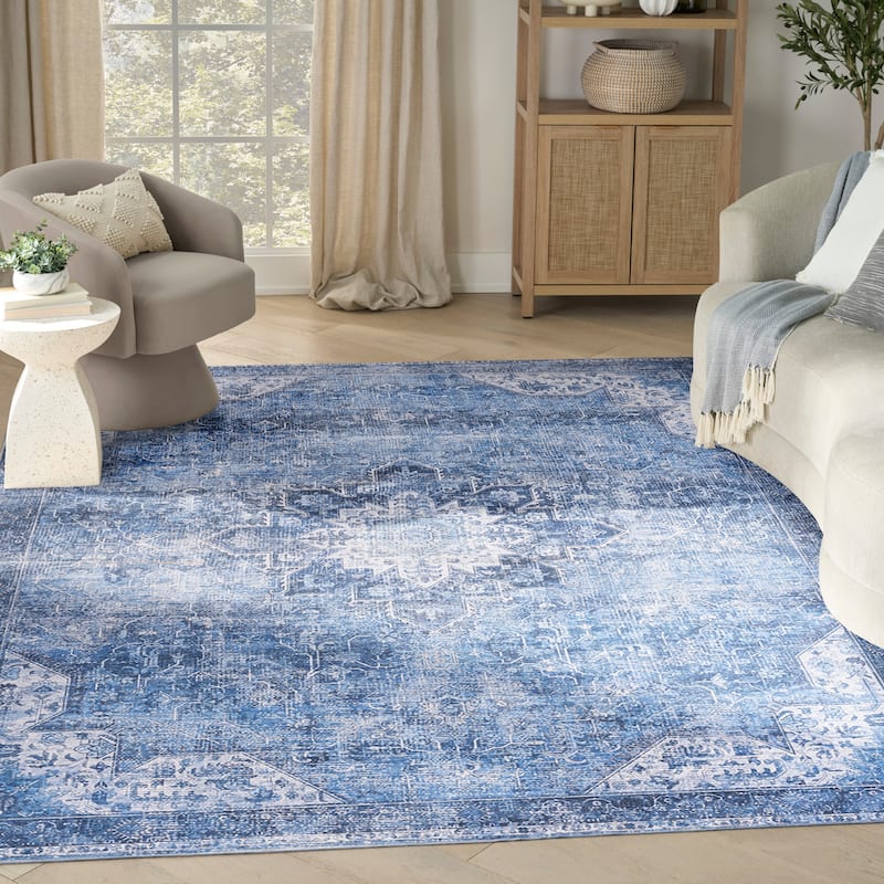 Nourison Washables Indoor only Persian Area Rug