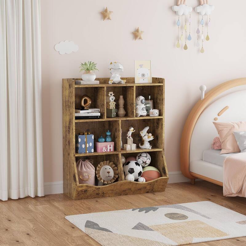 Three-Tier Kids Bookshelf and Bookcase