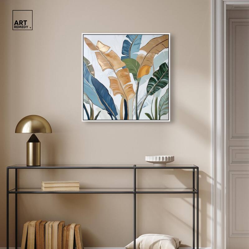 Paradise Fronds I Canvas by Art Remedy