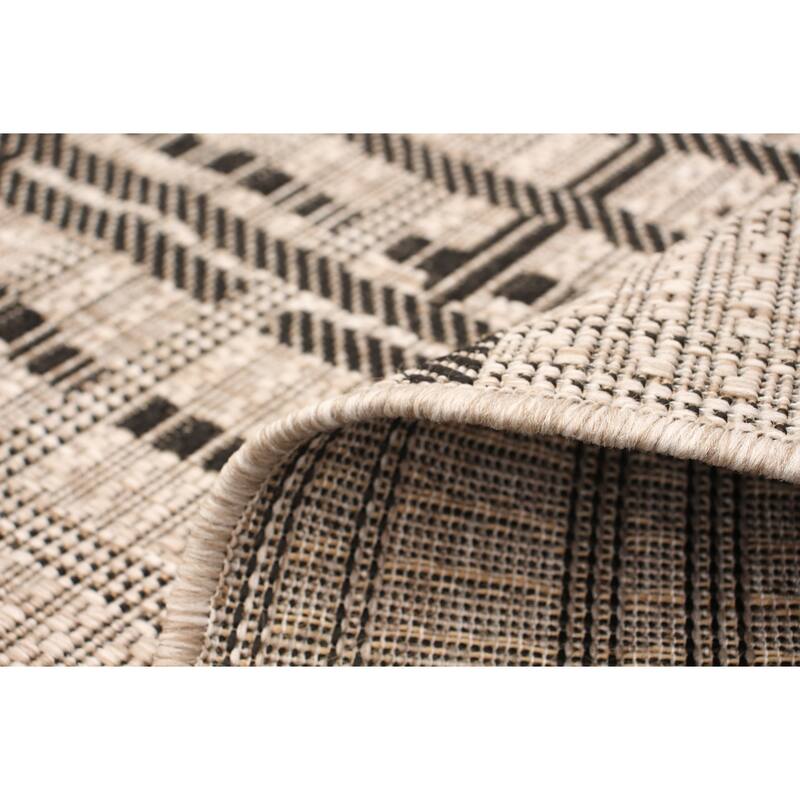 ECARPETGALLERY Sisal Burburry Indoor/ Outdoor Rug