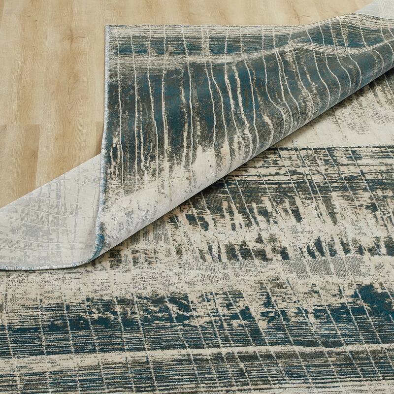 Radiant Horizon Abstract Area Rug