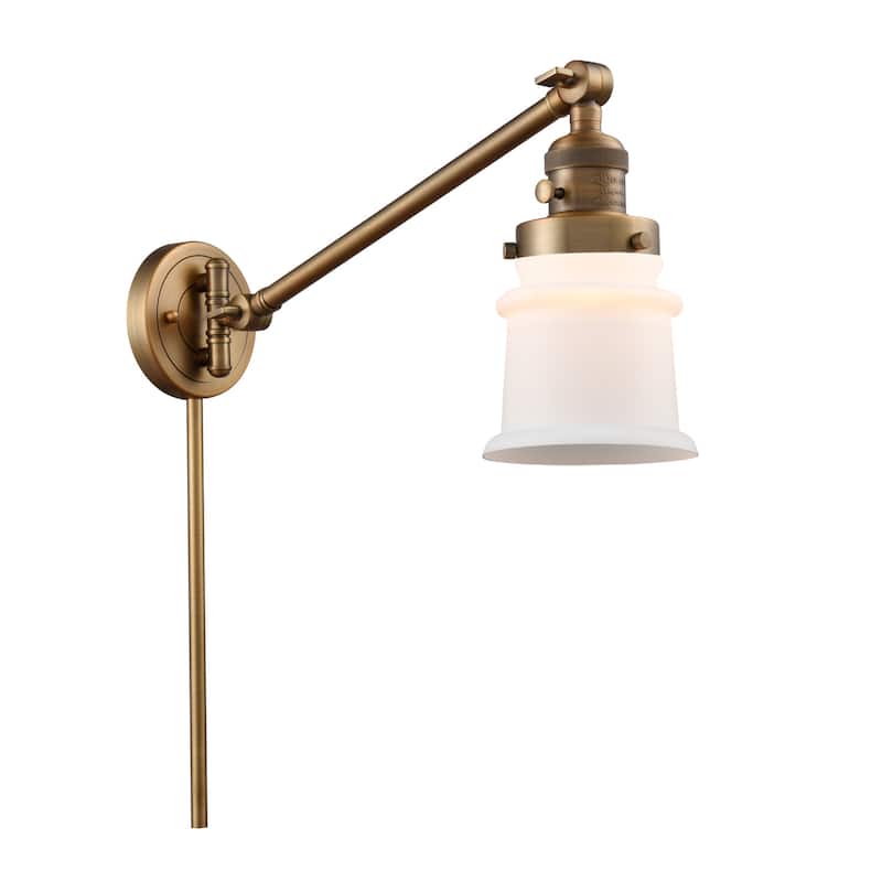 Innovations Lighting Small Canton Single Light 25" Tall Bathroom