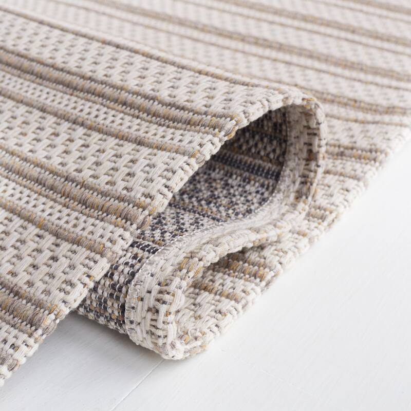 Martha Stewart by SAFAVIEH Unnie Stripe Cotton Rug