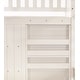 preview thumbnail 9 of 8, OS Home and Office Furniture Solid Pine Mission Staircase Twin over Full Bunk Bed with Seven Drawers in Casual White