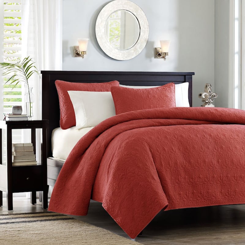 Madison Park Mansfield Reversible Quilt Set