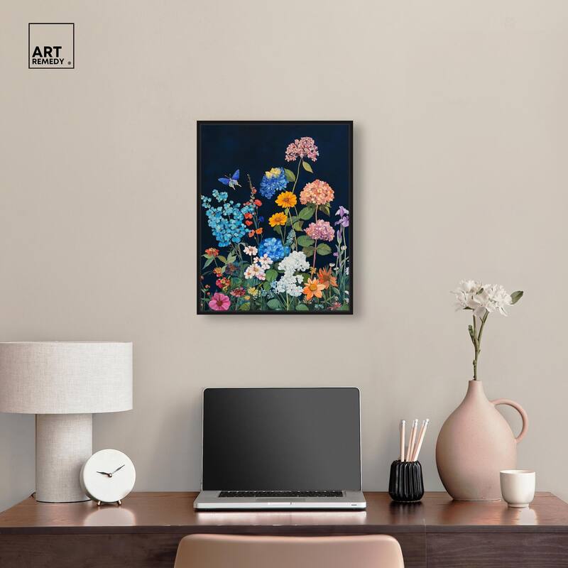 Twilight Blossoms II Canvas by Art Remedy