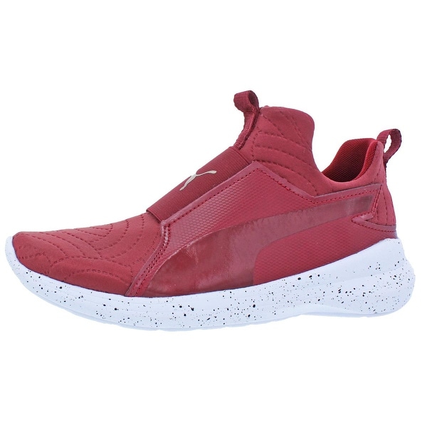 puma soft foam red shoes
