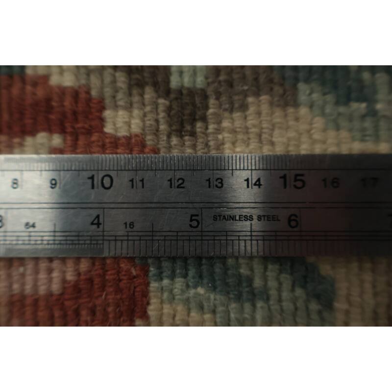 Hand Knotted Oriental 100% Wool Carpet Traditional Floral Oranges & Rust Art Deco Area Rug - 3' 2'' X 2' 0''