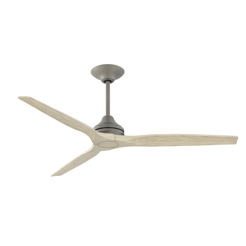 Fanimation Spitfire DC Custom Indoor/Outdoor Smart Ceiling Fan DC Motor with Remote - Antique Graphite - Antique Graphite