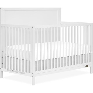 Dream On Me Dillian 5-in-1 Convertible Crib, JPMA & Greenguard Gold Certified - White