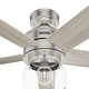 preview thumbnail 14 of 18, Hunter 52" Xidane Ceiling Fan with LED Light Kit and Handheld Remote, Modern Transitional - Exclusive SureSpeed!