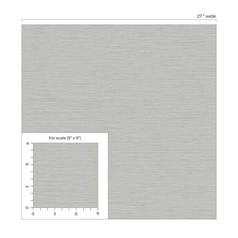 Seabrook Designs Silk Embossed Vinyl Unpasted Wallpaper
