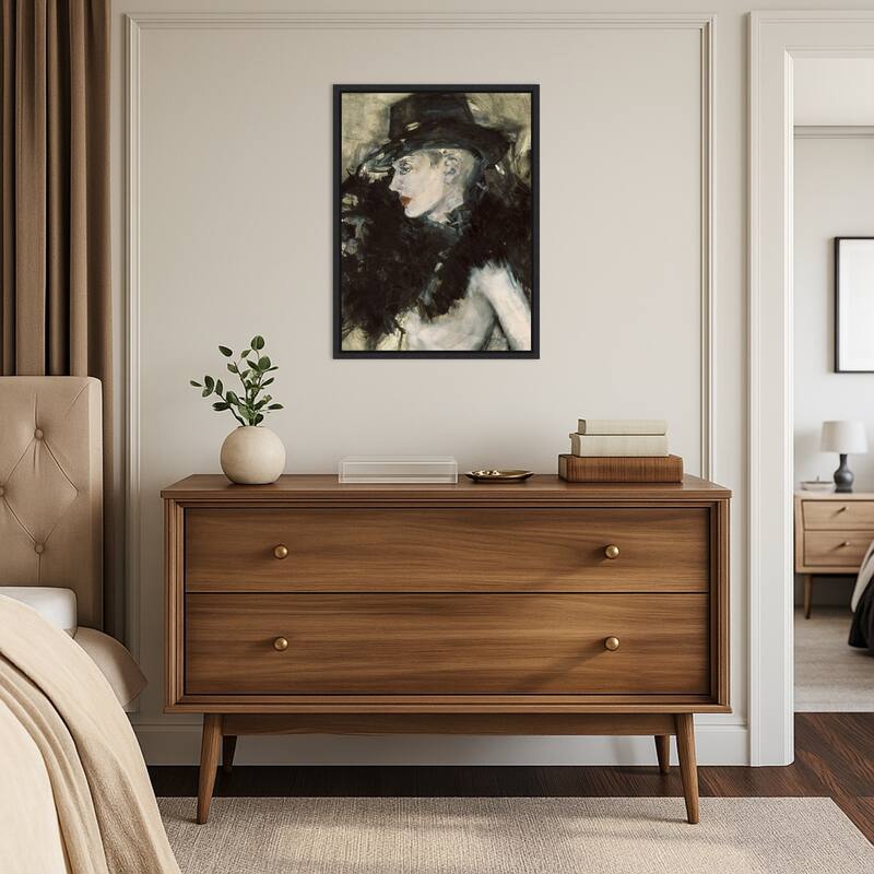 Mysterious Allure by Ute Rathmann (18 x 24 in.), Framed Canvas Wall Art Print