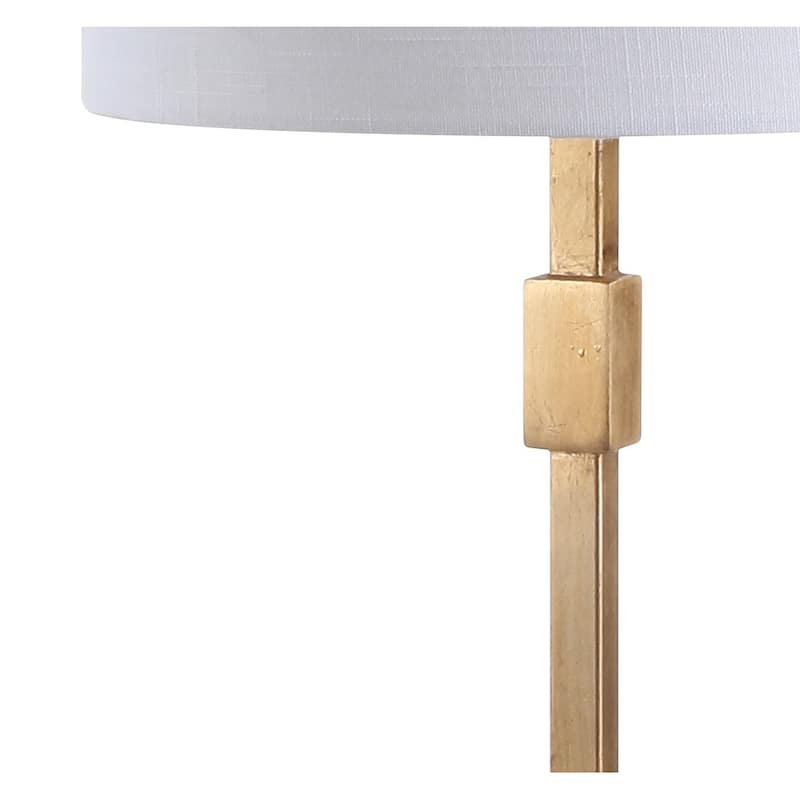 Ziggy 29" Metal LED Table Lamp, Gold Leaf by JONATHAN Y