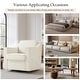 preview thumbnail 6 of 101, Modern Swivel Upholstered Armchair Accent chair Set of 2
