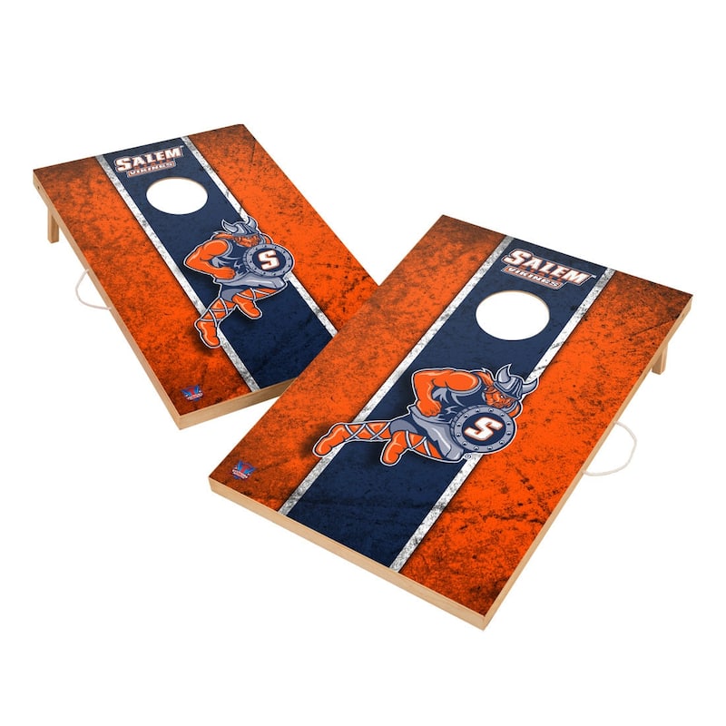 Vintage Salem State University Vikings Regulation 2x4 Cornhole Set
