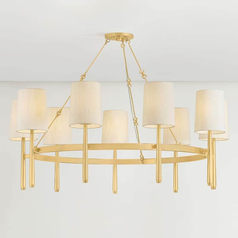 Hudson Valley Lighting 1779 Bridgeton 9 Light 46" Wide Chandelier with