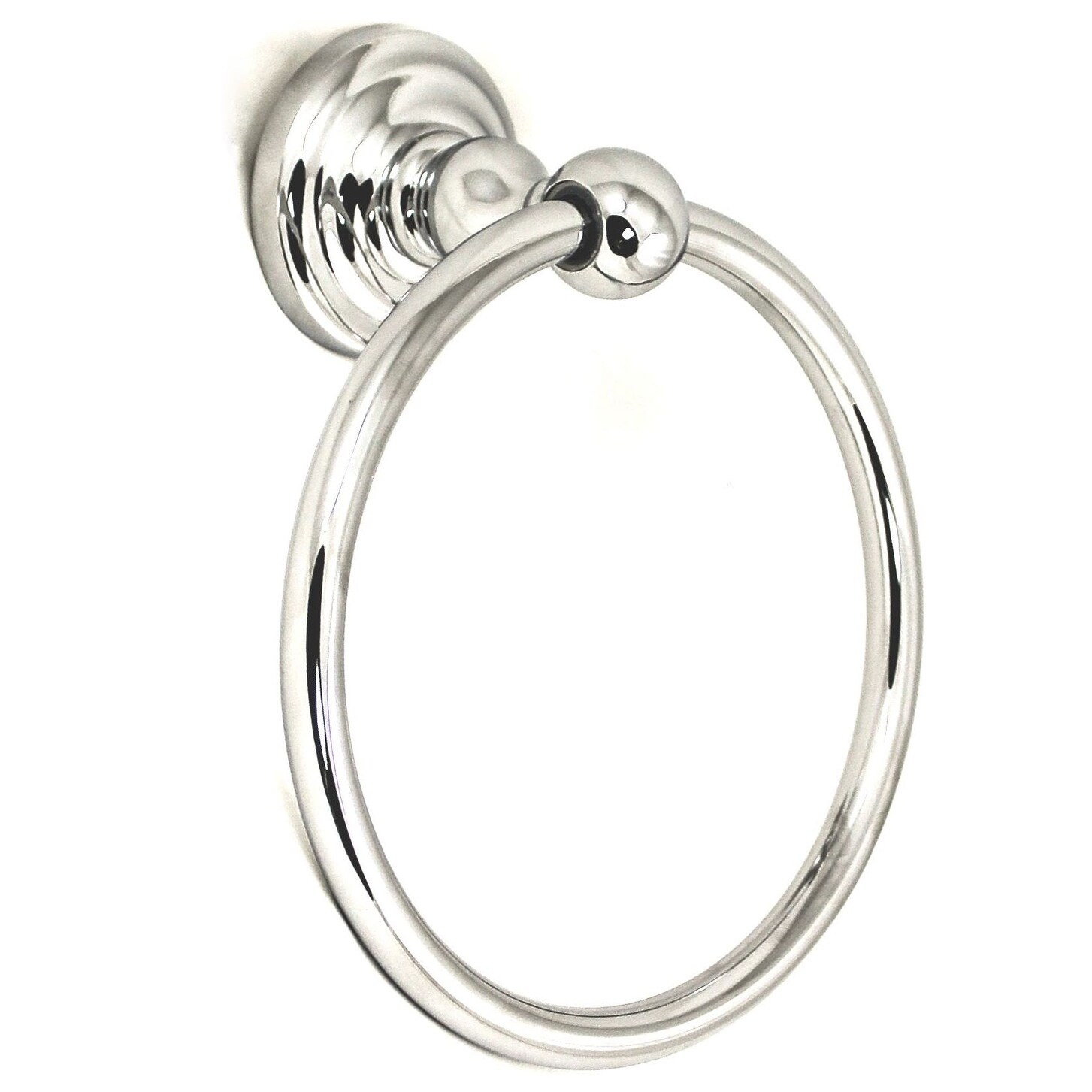Stone Mill Hardware Chrome Scottsdale Towel Ring Platinum Chrome Overstock 21981866