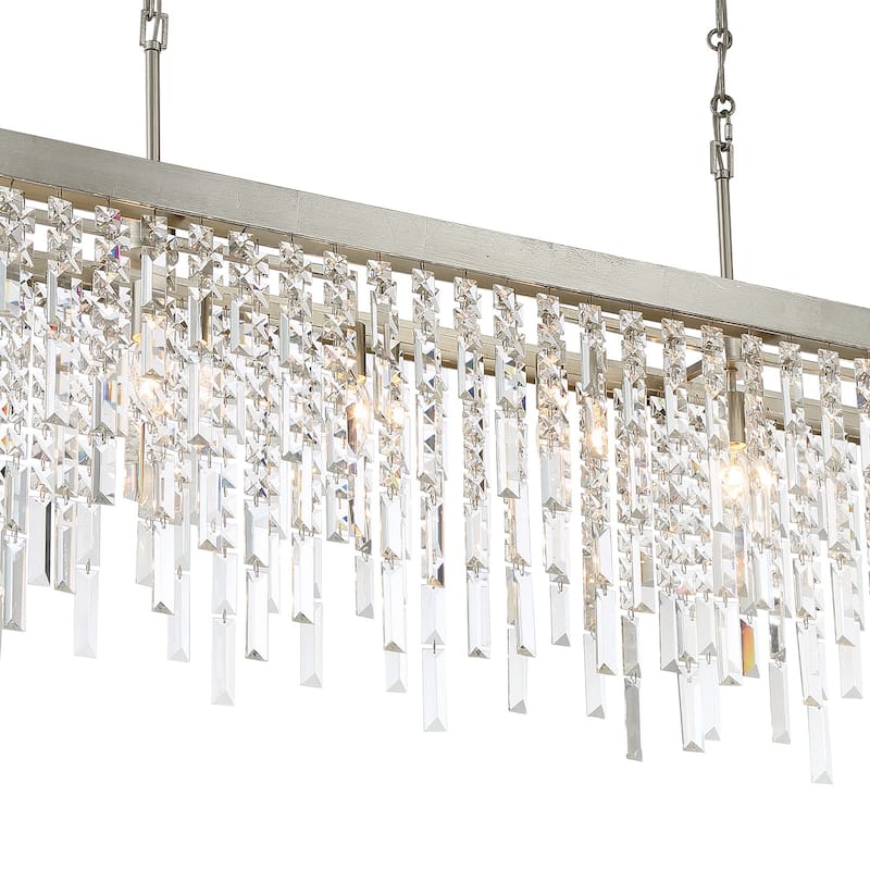 Crystorama Lighting Group WIN-217-CL-MWP Winfield 6 Light 49" Wide