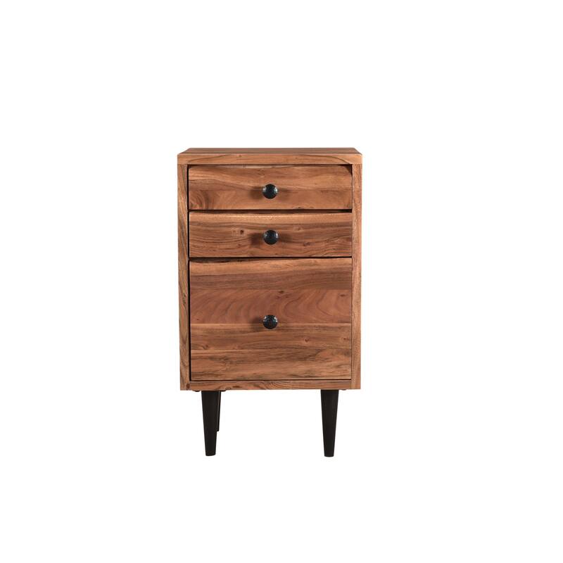 Sienna 2-piece Live Edge Solid Wood Desk Set