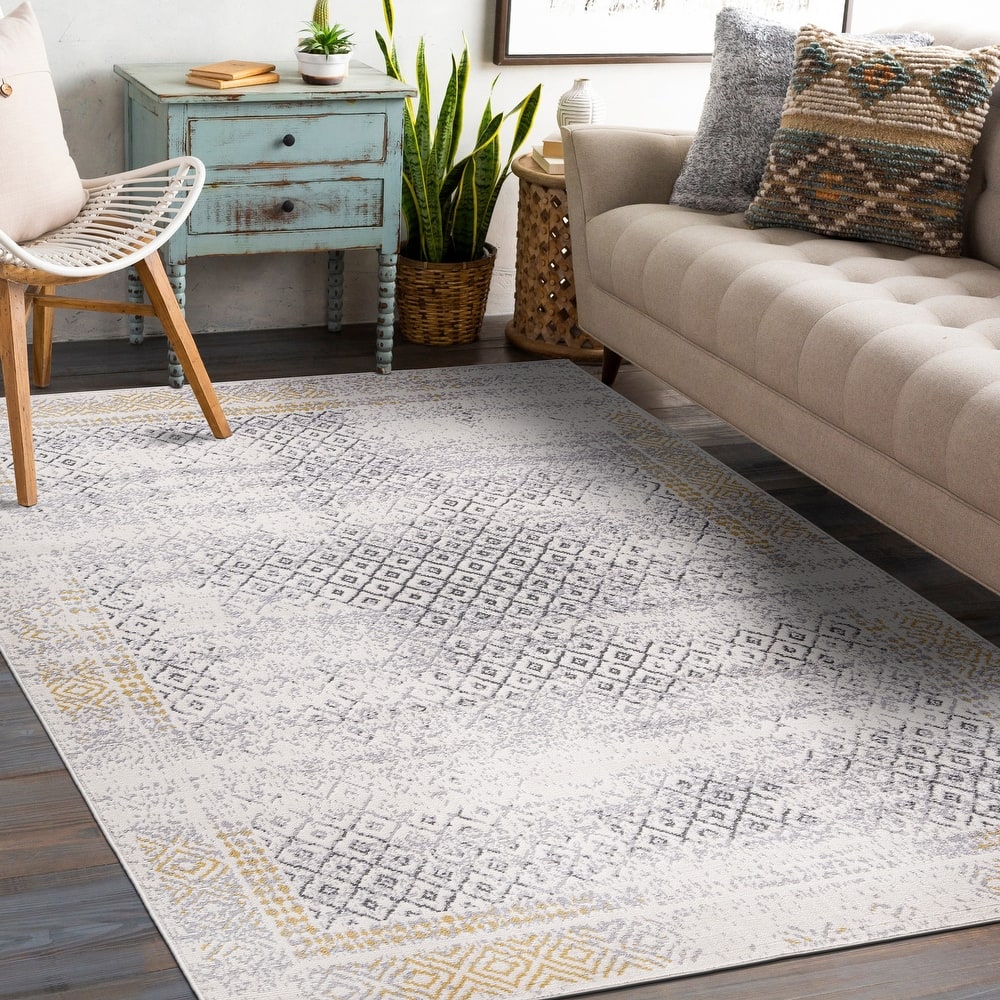 World Rug Gallery Bohemian Geometric Area Rug