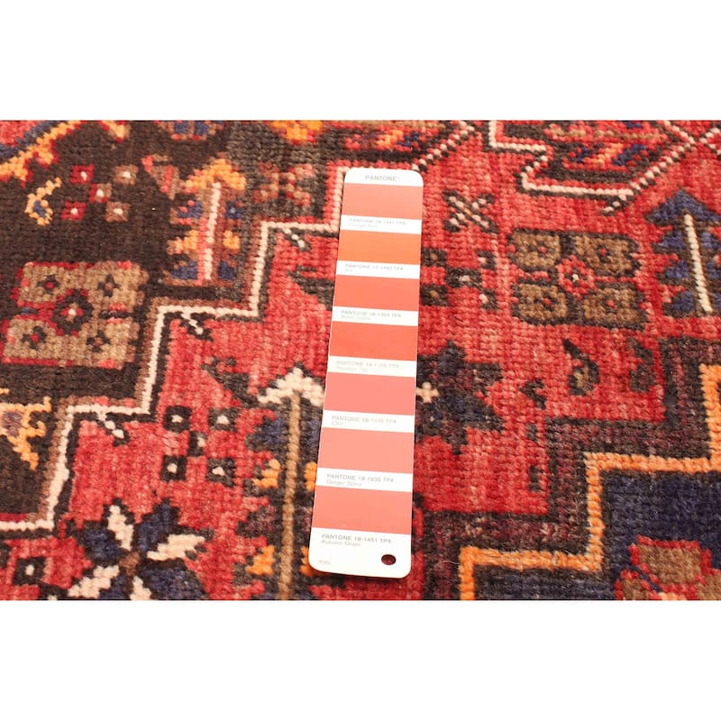 ECARPETGALLERY Hand-knotted Anadol Red Wool Rug - 3'9 x 6'1