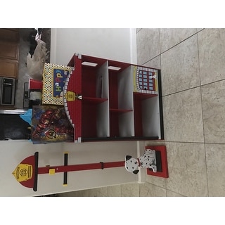 Shop KidKraft Firehouse Bookcase - Free Shipping Today ...