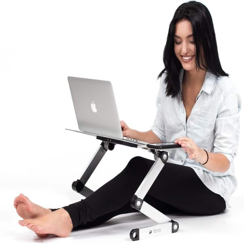 Portable Adjustable Aluminum Laptop Desk