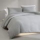 preview thumbnail 22 of 25, Calvin Klein Melange Cotton Flannel Solid Comforter Set