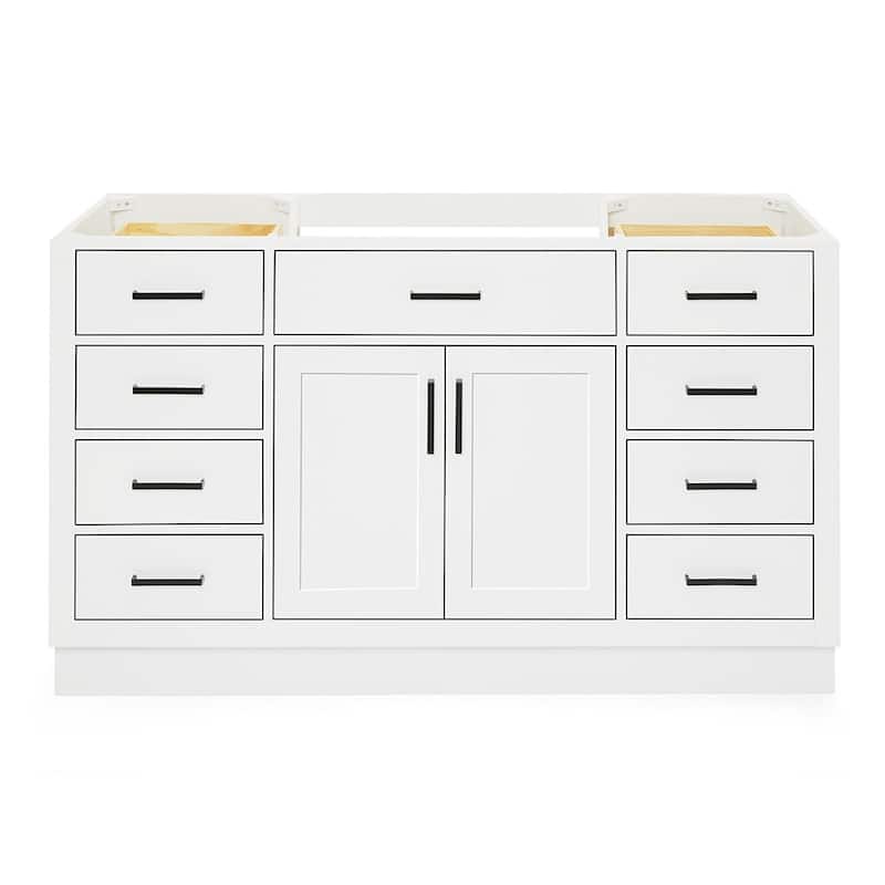 Ariel T060S-BC Hepburn 60" Single Free Standing Vanity Cabinet Only