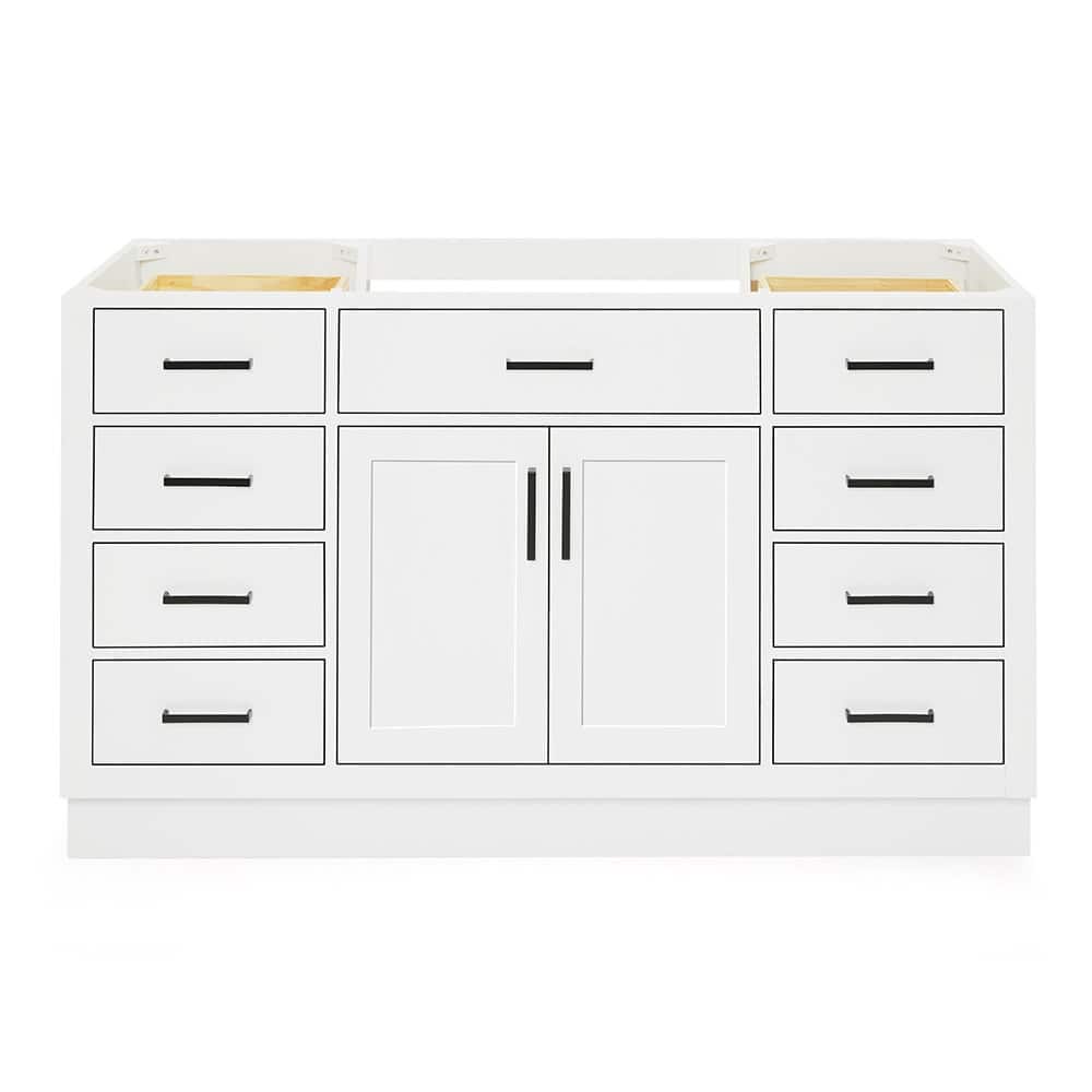 Ariel T060S-BC Hepburn 60" Single Free Standing Vanity Cabinet Only