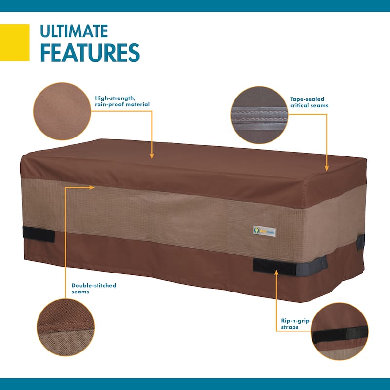 DUCKCOVERS Ultimate Waterproof Outdoor Coffee Table Cover
